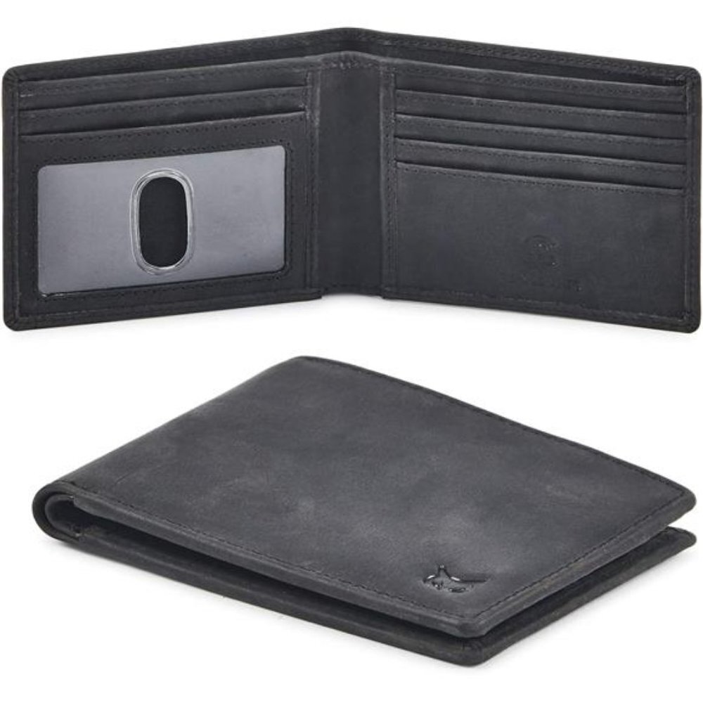 Slim Bifold Wallet for Men RFID Blocking Front Pocket